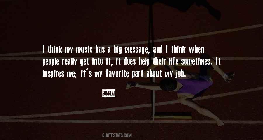 Music My Life Quotes #186517