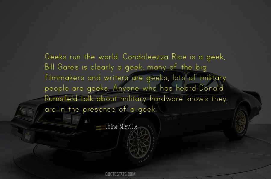 Quotes About Geeks #1174177