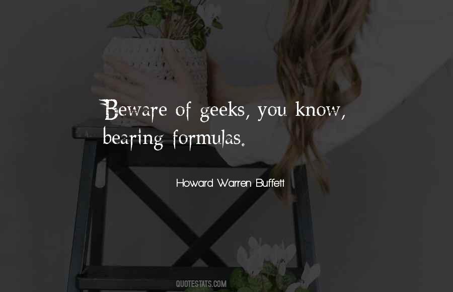 Quotes About Geeks #228254