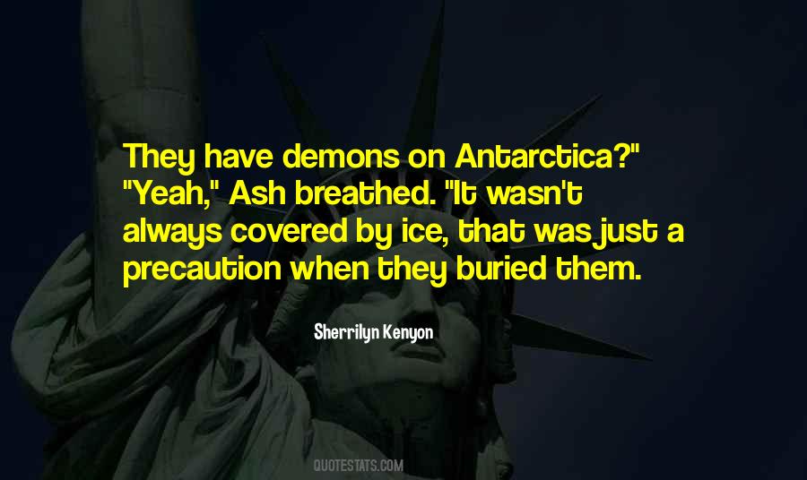 Quotes About Antarctica #192152