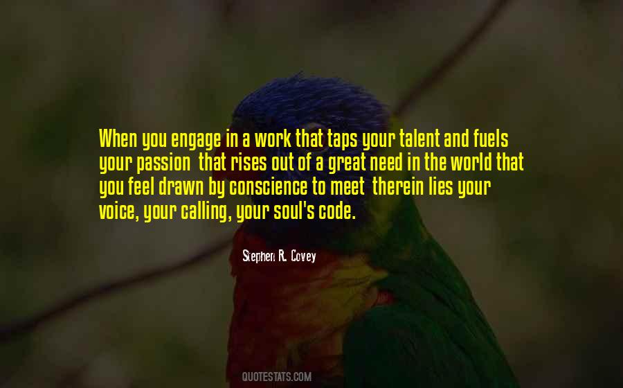 Voice Of Passion Quotes #1407961