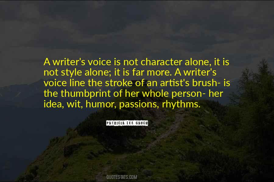 Voice Of Passion Quotes #1754387