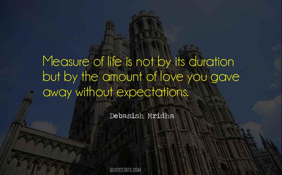Quotes About Life Expectations #128645