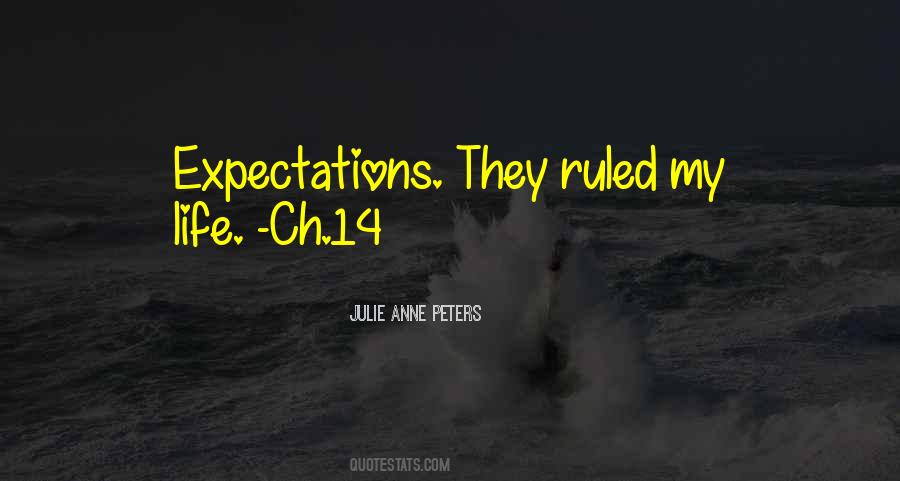 Quotes About Life Expectations #137849