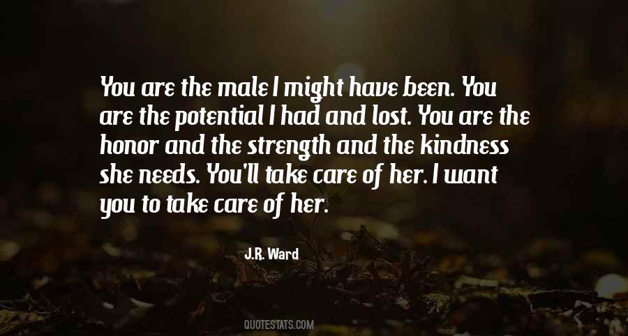 Quotes About Male Strength #376671