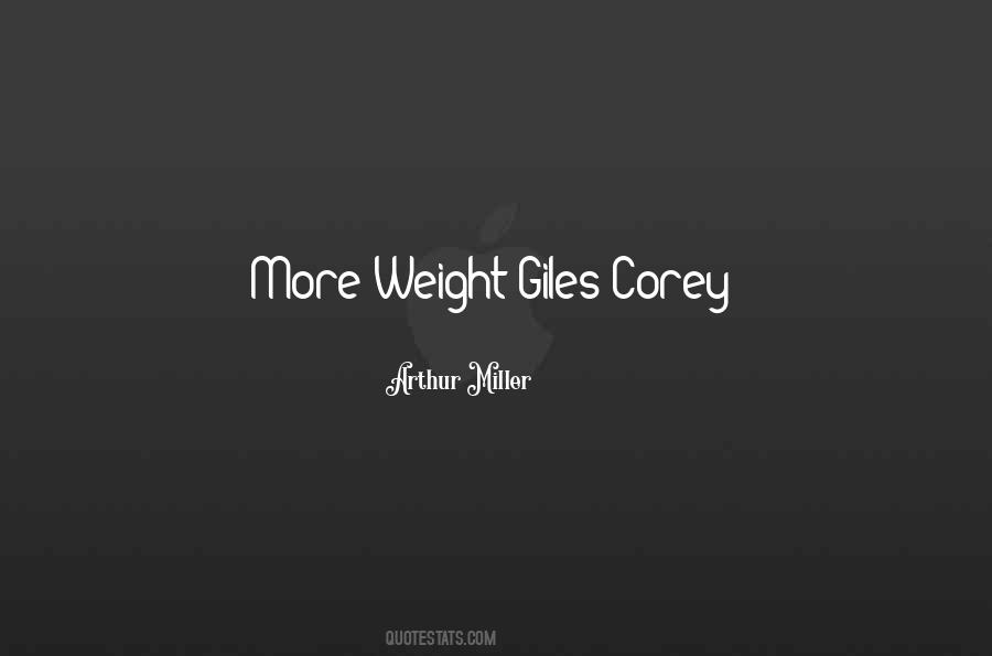 Quotes About Giles Corey #817648