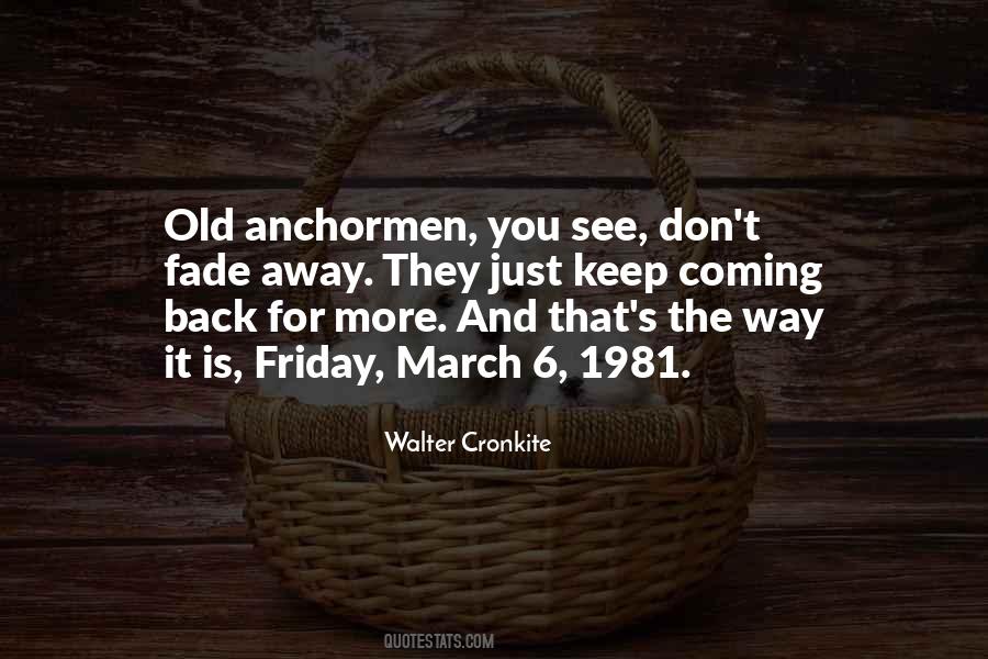 Quotes About Old Things Coming Back #176957