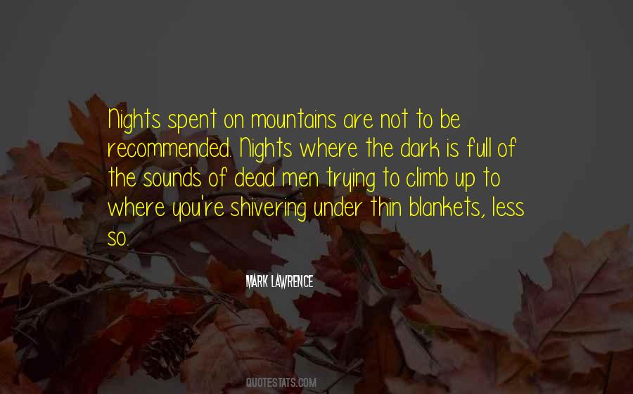 Quotes About Blankets #1268704