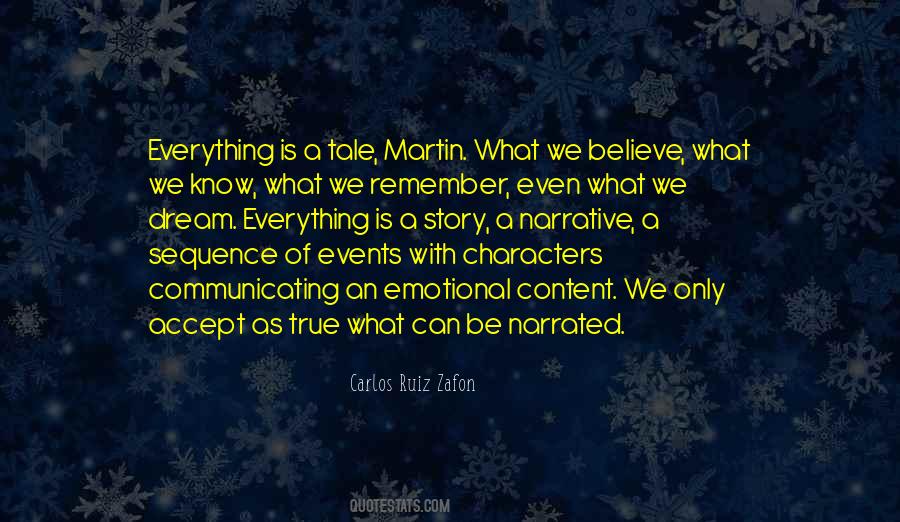 Quotes About Narrative #1717481