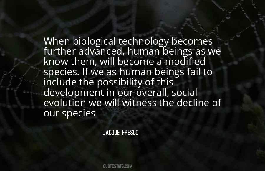 Quotes About Evolution Of Technology #789332