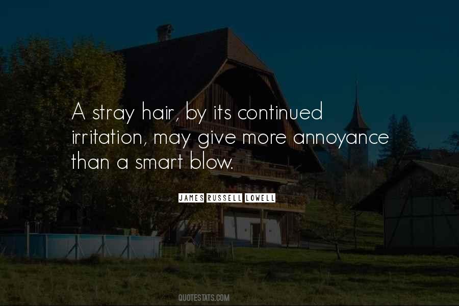 Quotes About Annoyance Irritation #394454