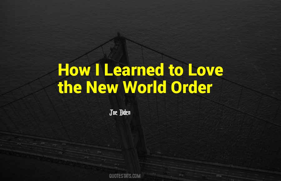 Quotes About The New World #1850006