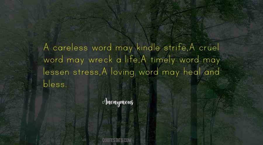 Life Stress Quotes #173067