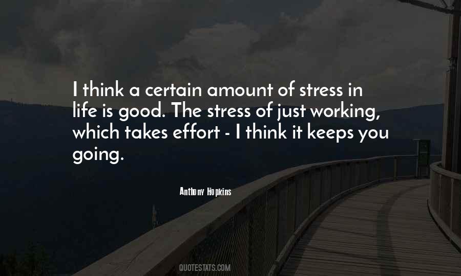 Life Stress Quotes #174706