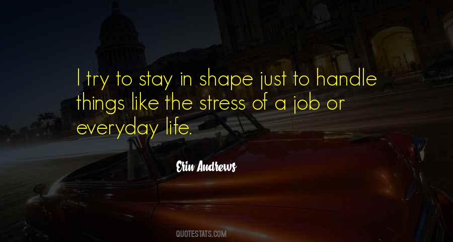 Life Stress Quotes #280931