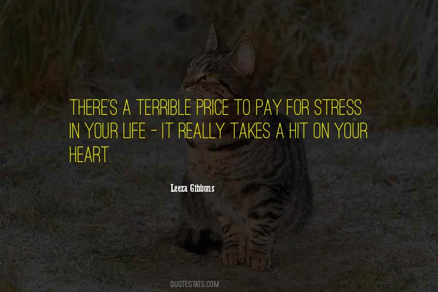 Life Stress Quotes #40925