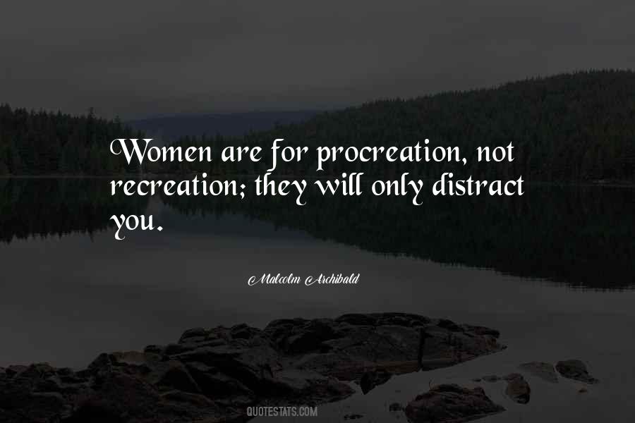 Quotes About Procreation #1033000