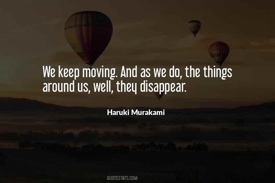 Moving Things Quotes #100459