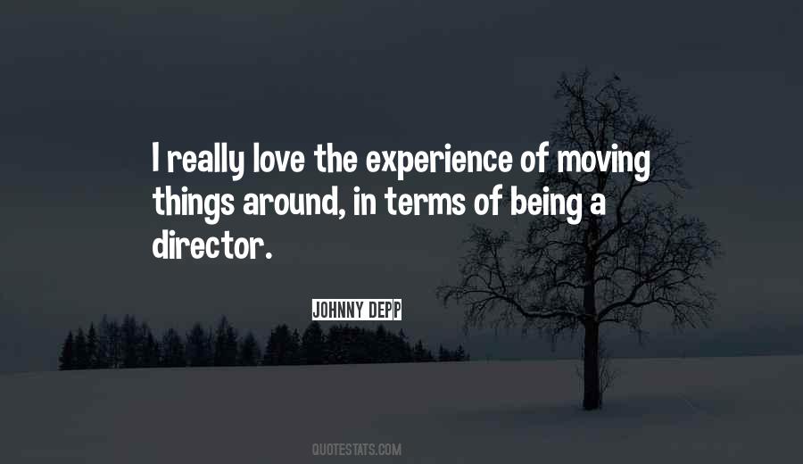 Moving Things Quotes #1173927