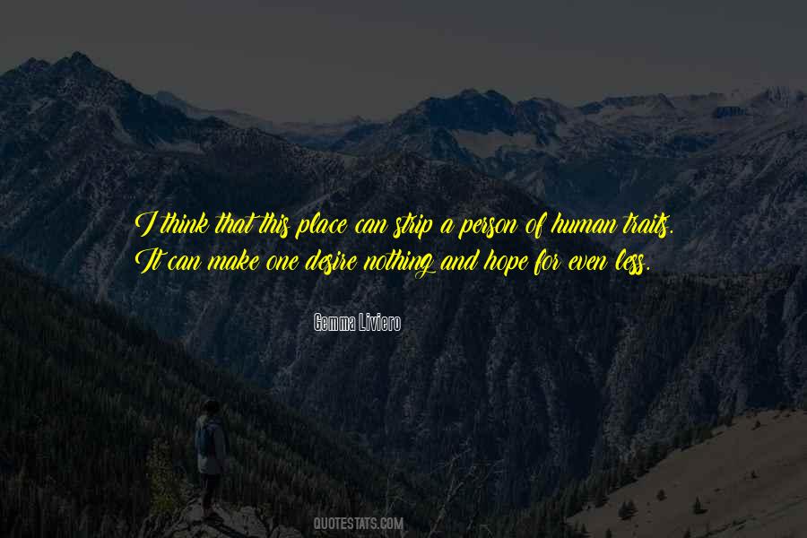 Quotes About Human Traits #273017