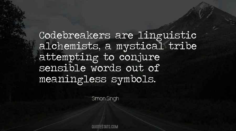 Quotes About Meaningless Words #1515473