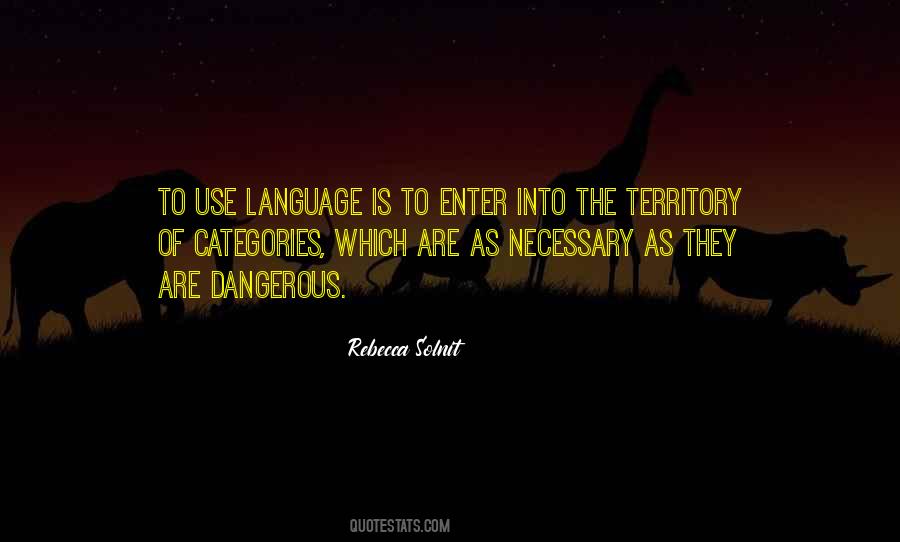 Quotes About Use Of Language #111614