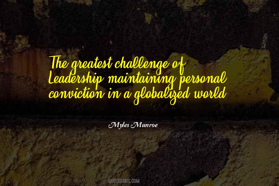 Quotes About World Leadership #465342