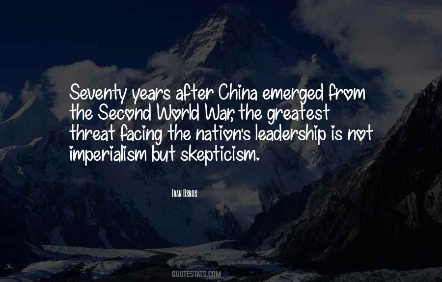 Quotes About World Leadership #587353