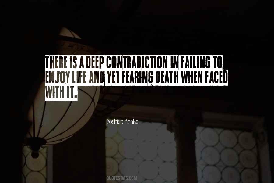 Quotes About Fearing Death #1054863