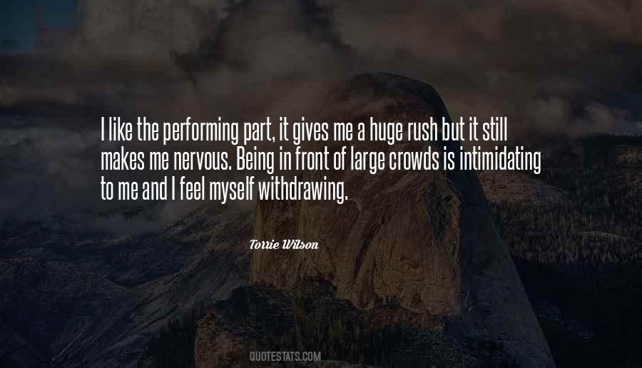 Quotes About Being Nervous #663065