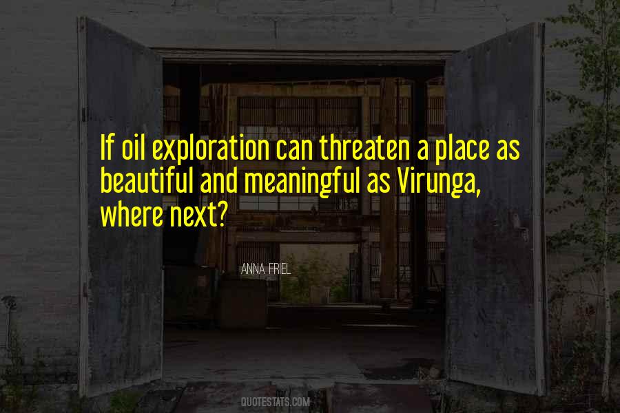 Quotes About Oil Exploration #1440840