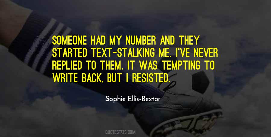 Quotes About Stalking Me #1371103
