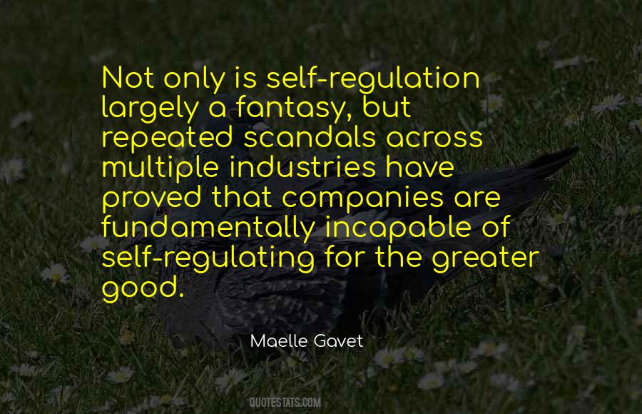 Quotes About Self Regulation #1790322