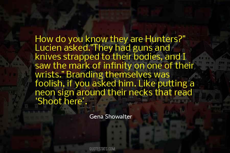 Quotes About Hunters #1087478