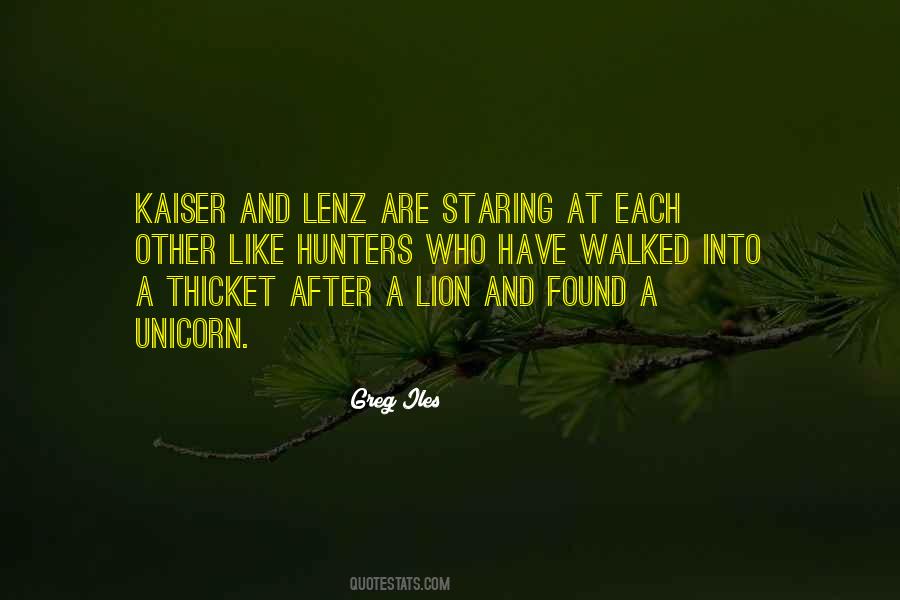 Quotes About Hunters #1684882