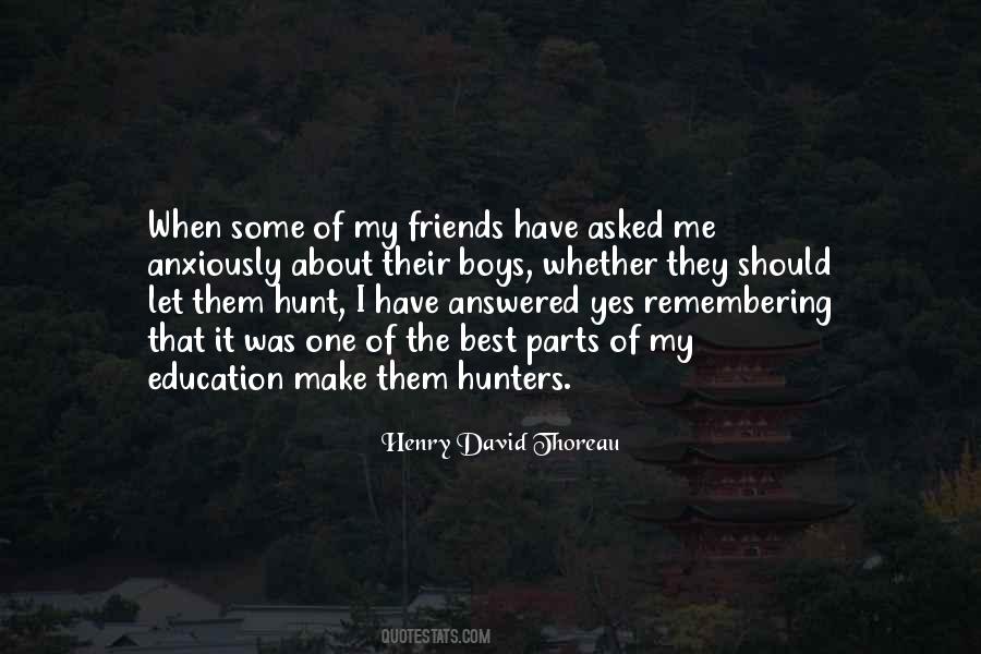 Quotes About Hunters #1712105