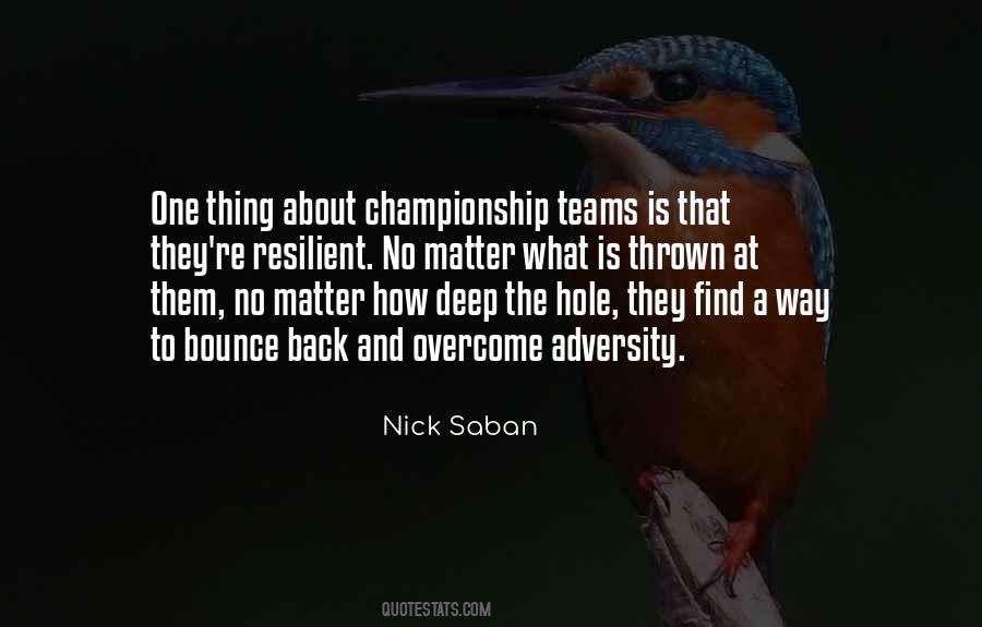 Quotes About Overcome Adversity #1708248