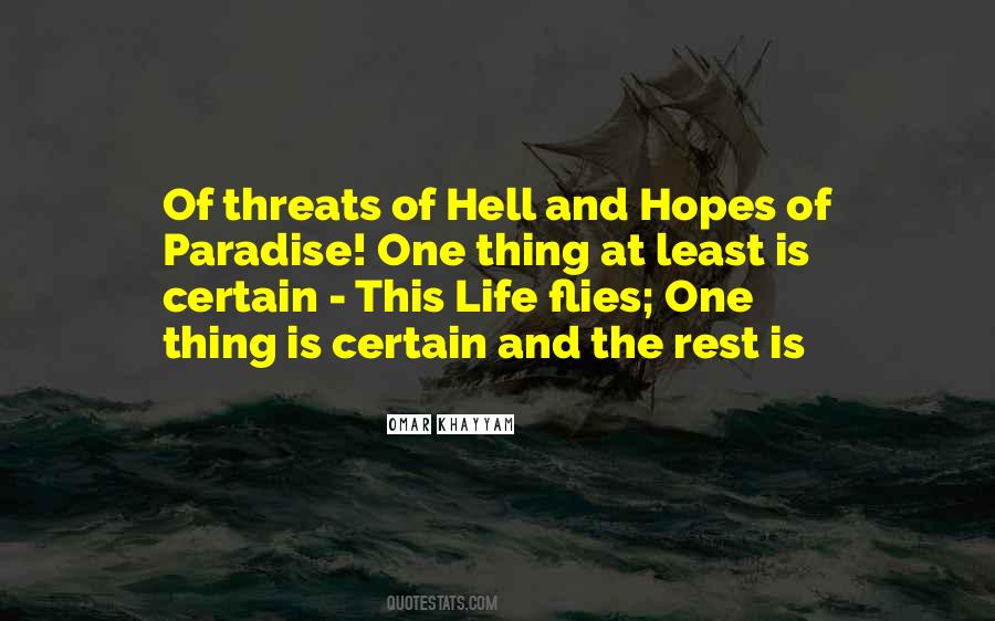 Quotes About Hell Life #193948