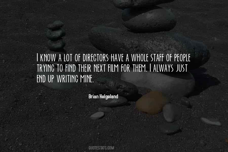 Quotes About Directors Film #1034673