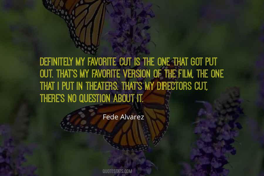 Quotes About Directors Film #148114