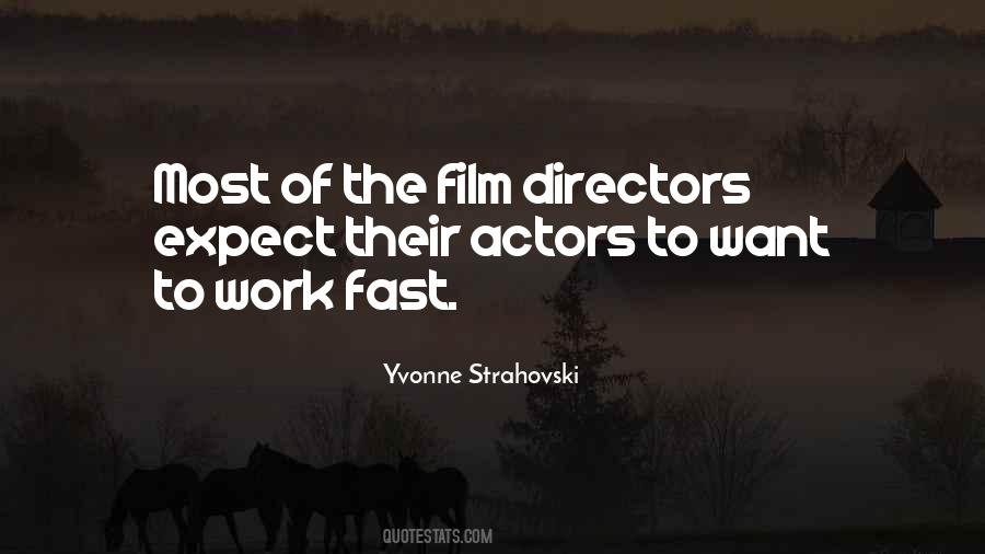 Quotes About Directors Film #253277