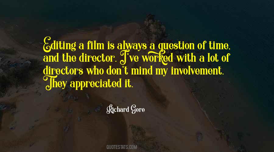 Quotes About Directors Film #339440