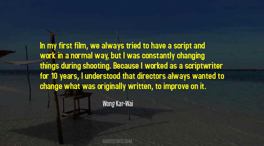 Quotes About Directors Film #363230