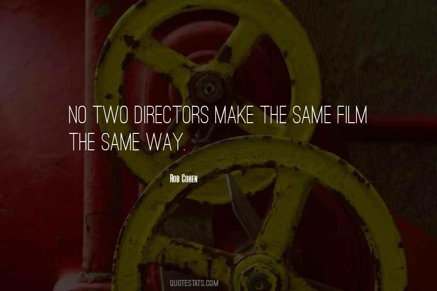 Quotes About Directors Film #393905