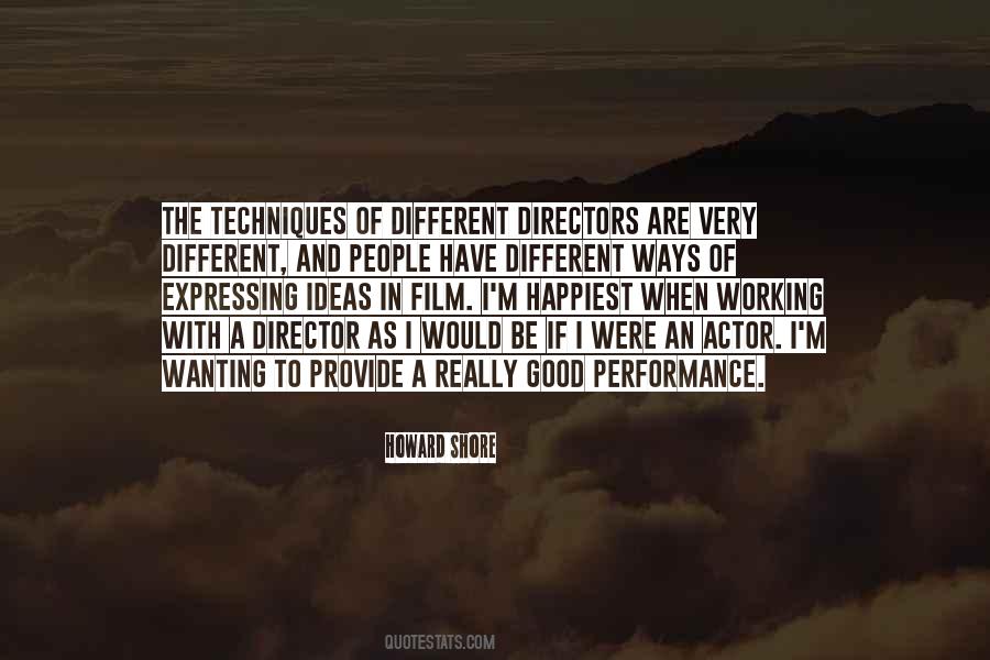 Quotes About Directors Film #420689