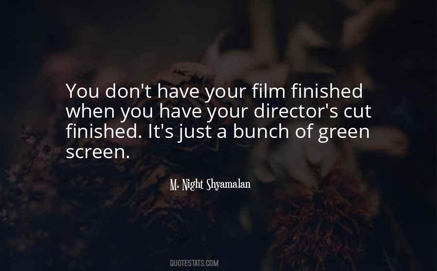 Quotes About Directors Film #429503