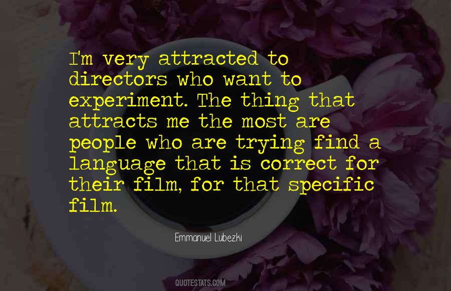 Quotes About Directors Film #453250