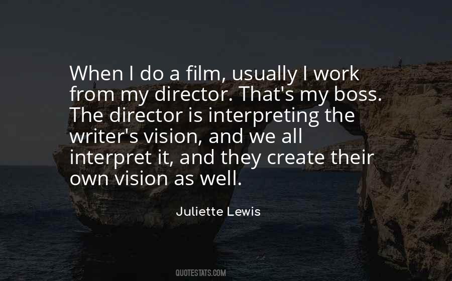Quotes About Directors Film #735699