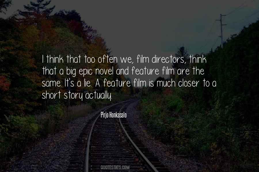 Quotes About Directors Film #827271