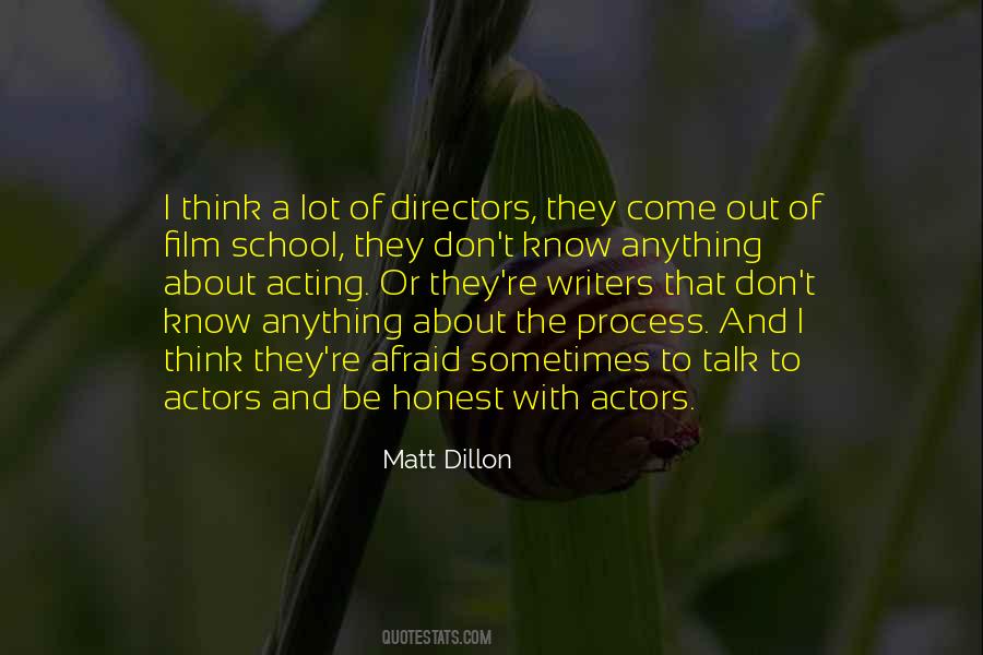 Quotes About Directors Film #904902